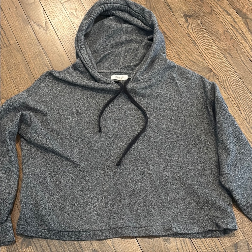 Madewell Hooded Cropped Sweatshirt